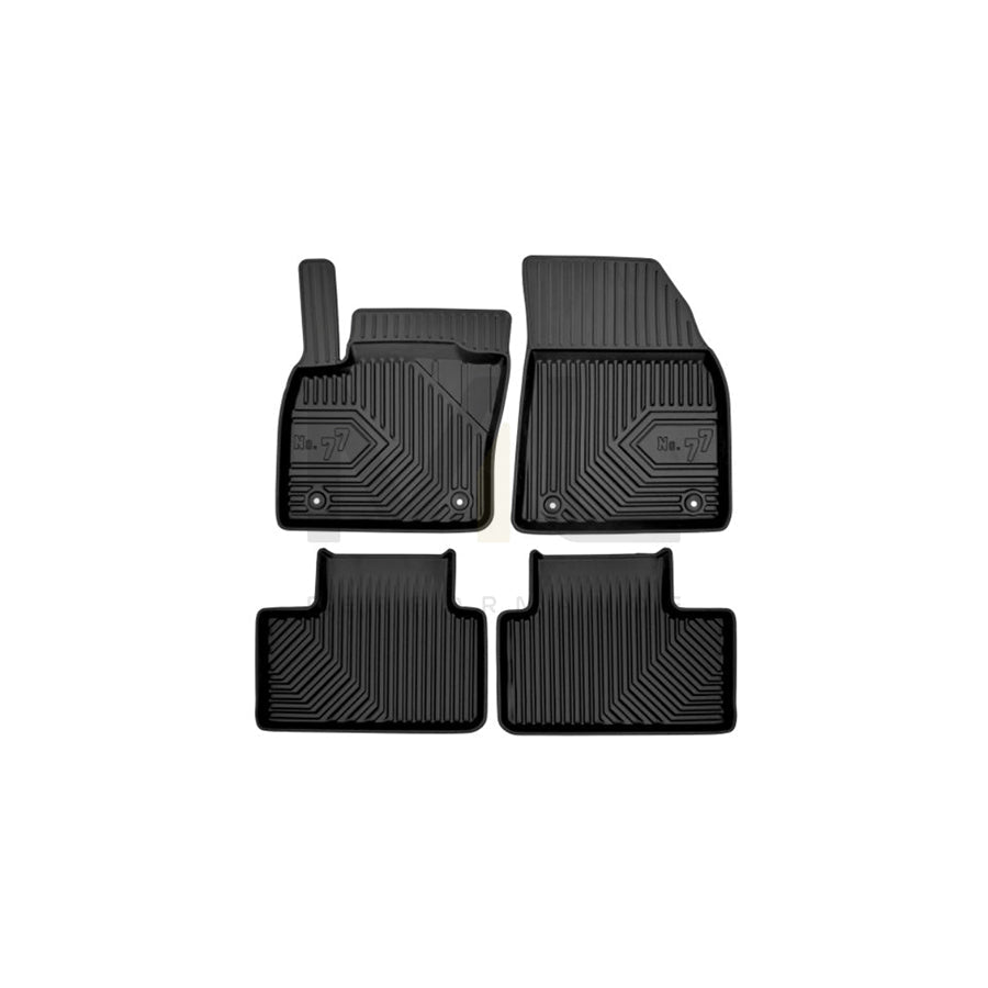 FROGUM Tailored 77407879 Floor mat set for VOLVO XC40 (536) Elastomer, Front and Rear, Quantity: 4, Black, (LHD)