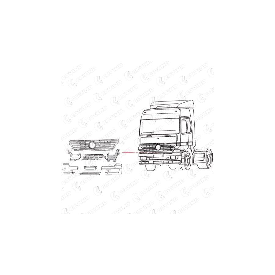 Covind 941/125 Cover, Bumper
