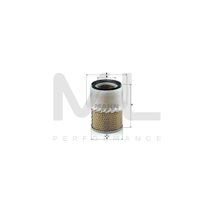 MANN-FILTER C 16 181 Air Filter Filter Insert