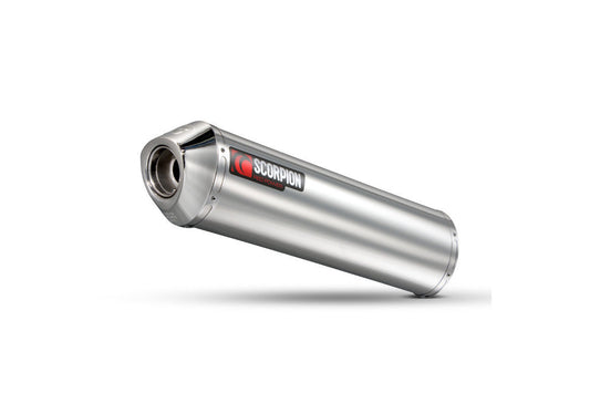 Scorpion EHA54SEM Honda CBR1100 XX Super Blackbird Factory Round Slip-On (Pair) - Polished Stainless Steel Sleeve | ML Performance US US