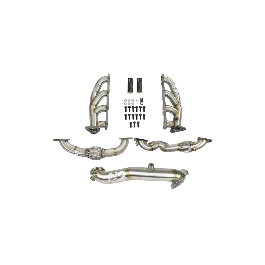  aFe 48-34137 Header & Connection Pipe Combo GM Diesel Trucks 15-16 V8-6.6L (td) LML  | ML Performance US Car Parts