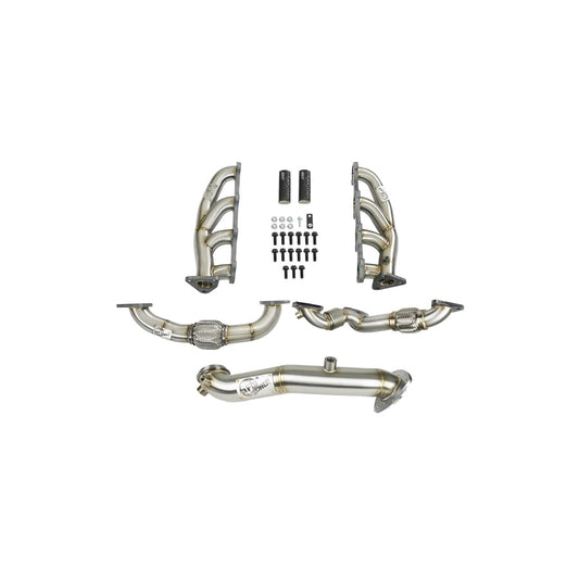  aFe 48-34137 Header & Connection Pipe Combo GM Diesel Trucks 15-16 V8-6.6L (td) LML  | ML Performance US Car Parts