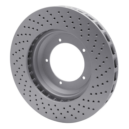 DFC 82-89 Porsche 911 Left Front Drilled GeoSPEC Coated Rotor
