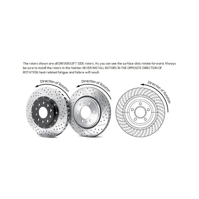 Baer Brakes 58-70 Chevrolet Biscayne STD Studs 14in Extreme+ Front SDZ Brake Kit - Fire Red