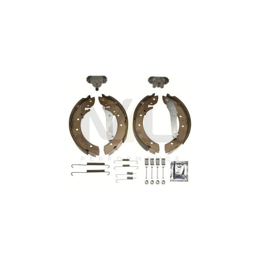 TRW Brake Kit BK1234 Brake Shoe Set with wheel brake cylinder | ML Performance Car Parts