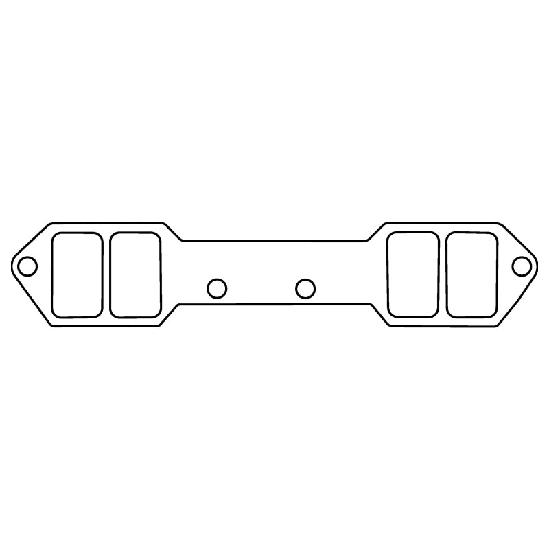 Cometic Gasket Cometic Chevy Gen1 Small Block V8 .060in Fiber Intake Mani Gasket Set-2.150in x 1.250in Rect. Ports