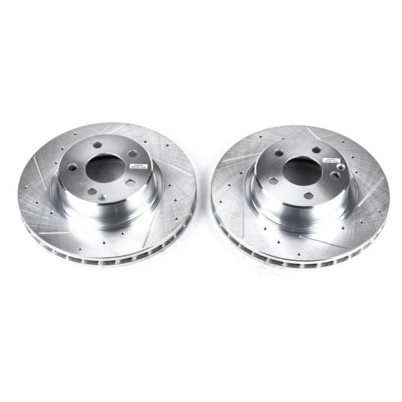 PowerStop Power Stop 03-06 Mercedes-Benz CL500 Front Evolution Drilled & Slotted Rotors - Pair