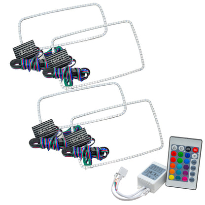 ORACLE Lighting Oracle Ford F250 08-10 Halo Kit - ColorSHIFT w/ Simple Controller