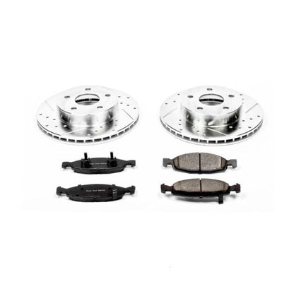 PowerStop Power Stop 99-02 Jeep Grand Cherokee Front Z23 Evolution Sport Brake Kit