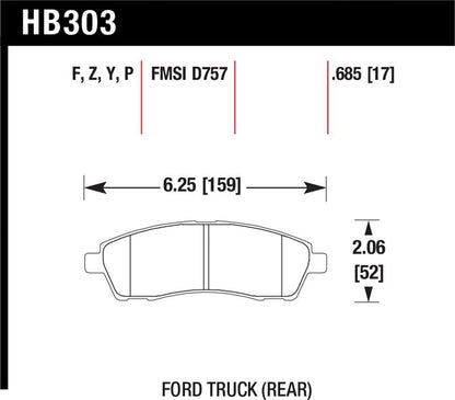 Hawk Performance Hawk HPS Street Brake Pads