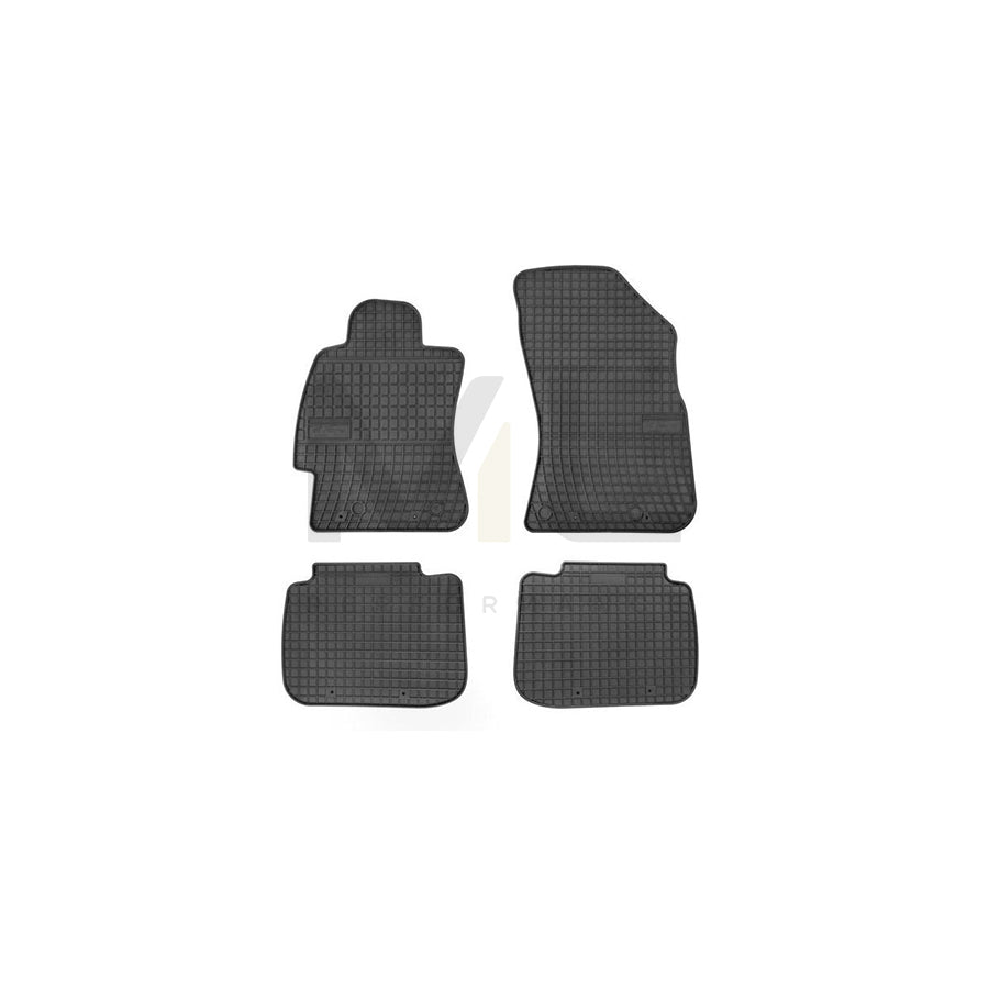 FROGUM Tailored 547174 Floor mat set Elastomer, Front and Rear, Quantity: 4, Black, (LHD)
