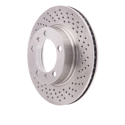DFC 05-08 Porsche Boxster Right Front Drilled Brake Rotor