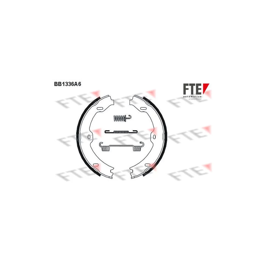 FTE 9100091 Handbrake Shoes