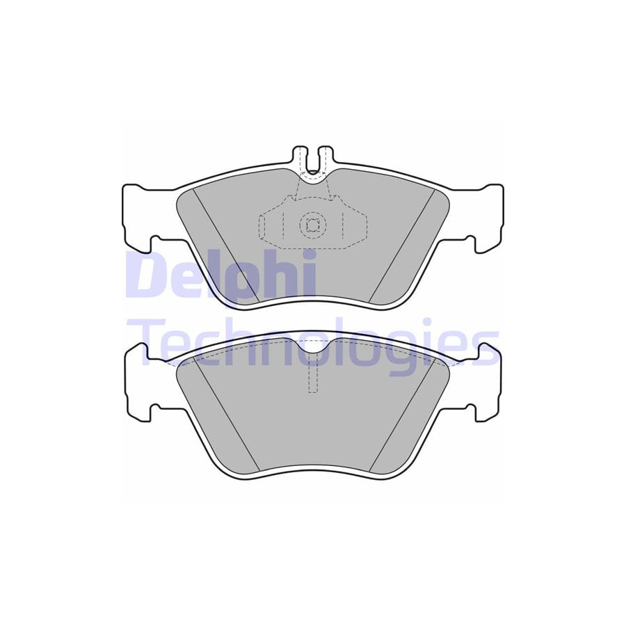 Delphi Lp1588 Brake Pad Set