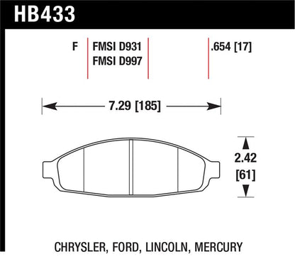 Hawk Performance Hawk HPS Street Brake Pads
