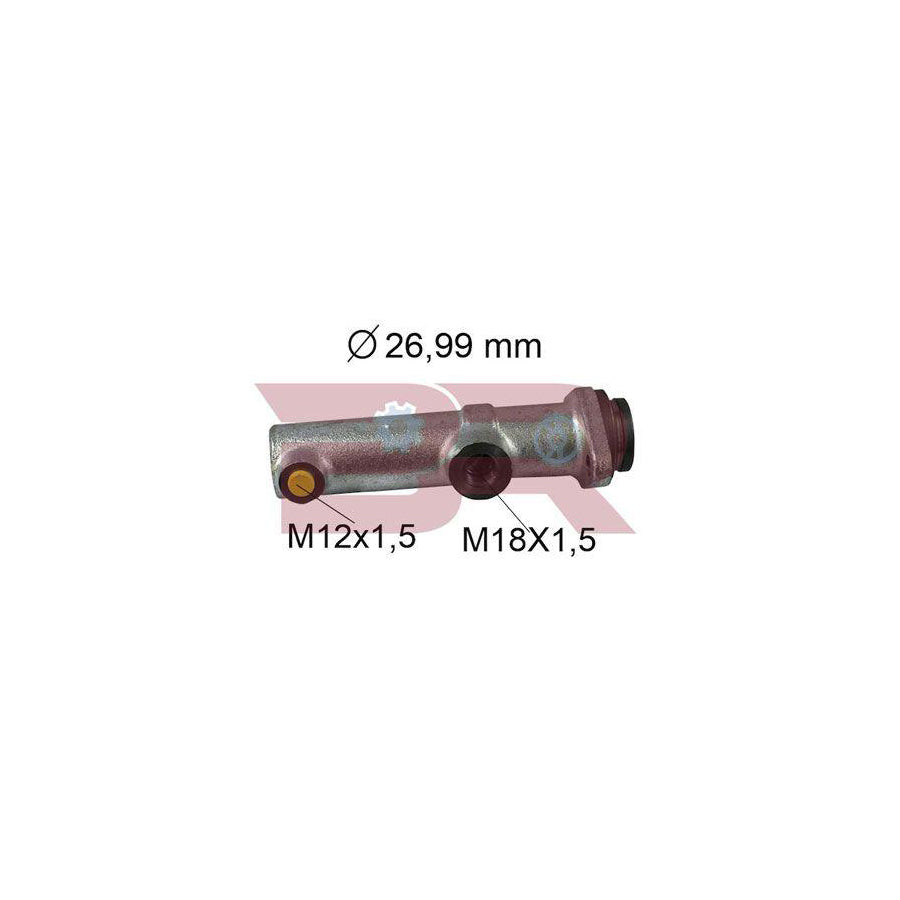 Botto Ricambi Brfr4132 Brake Master Cylinder