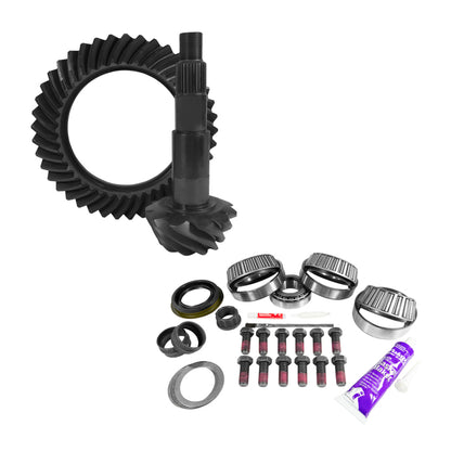 Yukon Gear & Axle Yukon Gear 11.5in AAM 4.11 Rear Ring & Pinion Install Kit 4.375in OD Pinion Bearing