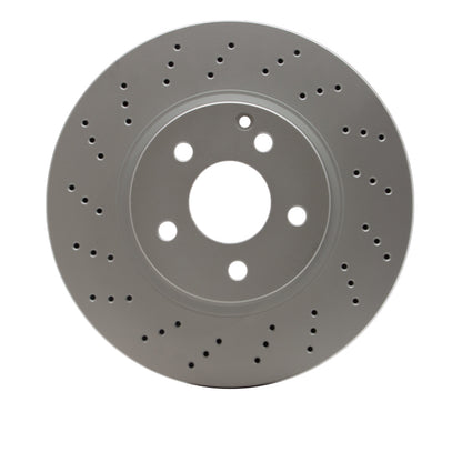 DFC 05-06 Mercedes-Benz SL500 Front Drilled GeoSPEC Coated Rotor