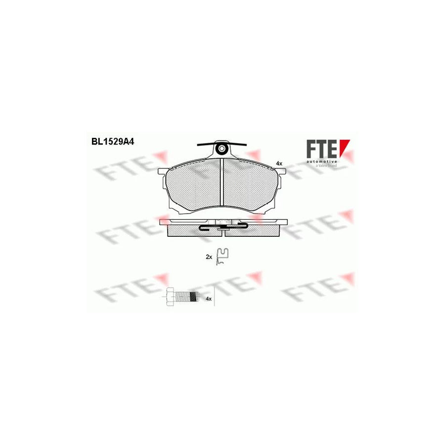 FTE 9010234 Brake Pad Set for Mitsubishi Carisma