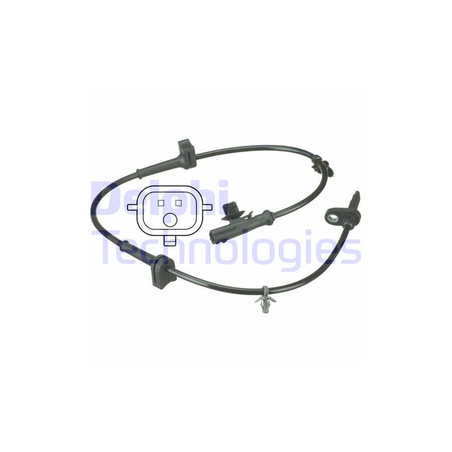 Delphi Ss20592 Abs Sensor
