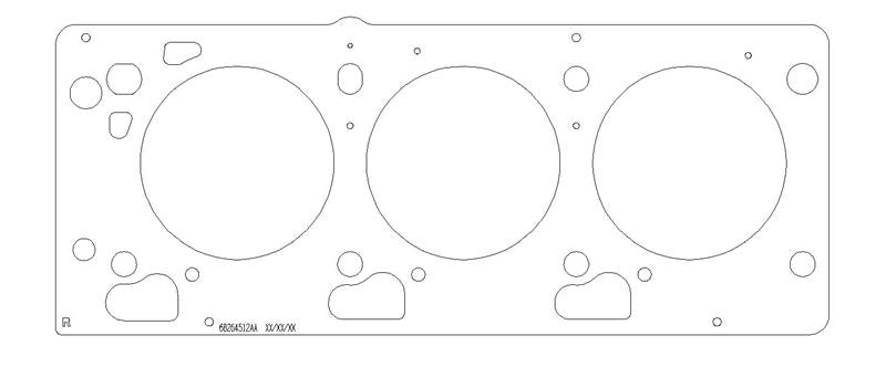 Cometic Gasket Cometic Chrysler EGF/EGG/EGJ/EGK/EGQ/EGS SOHC V6 .075in MLS Cylinder Head Gasket - 96.5mm Bore - RHS
