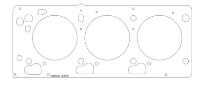 Cometic Gasket Cometic Chrysler EGF/EGG/EGJ/EGK/EGQ/EGS SOHC V6 .075in MLS Cylinder Head Gasket - 96.5mm Bore - RHS