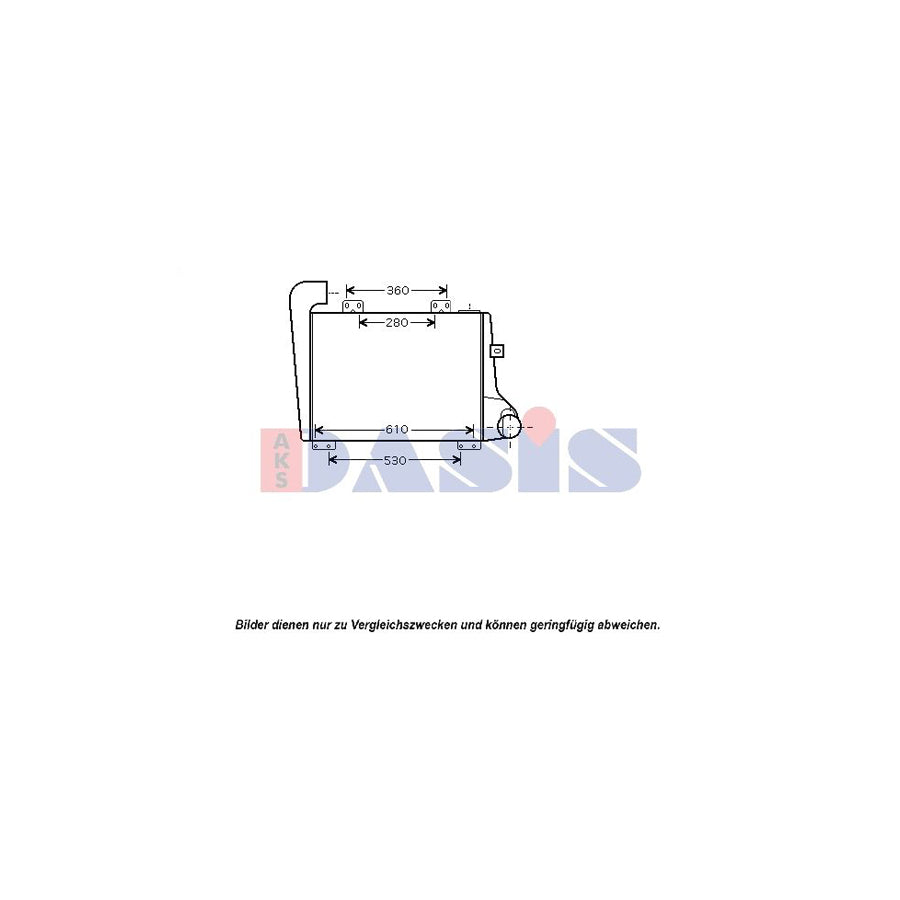 AKS Dasis 397005N Intercooler