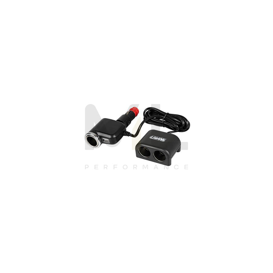 LAMPA Duo 3+1 39130 Cigarette lighter splitter 12, 24V