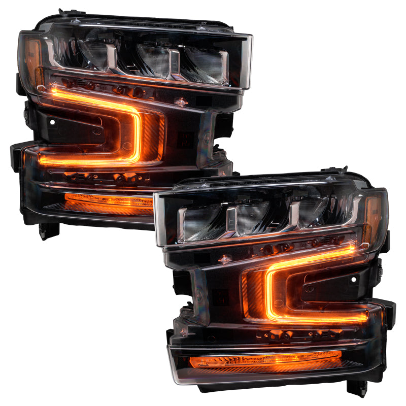 ORACLE Lighting Oracle 19-21 Chevy Silverado 1500 RGB+W Headlight DRL Kit - w/ Simple Controller