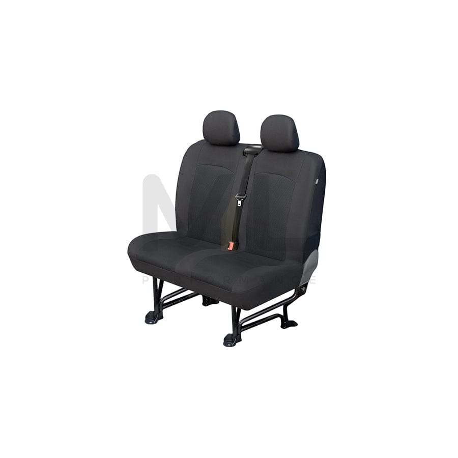 CARPASSION 30220 Workshop seat cover Front, Black
