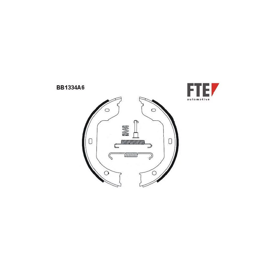 FTE 9100089 Handbrake Shoes