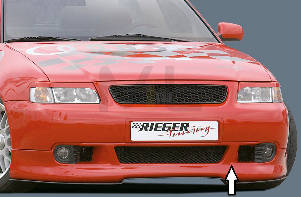 Rieger 00056612 Audi 8L A3 Front Splitter 1 | ML Performance UK Car Parts
