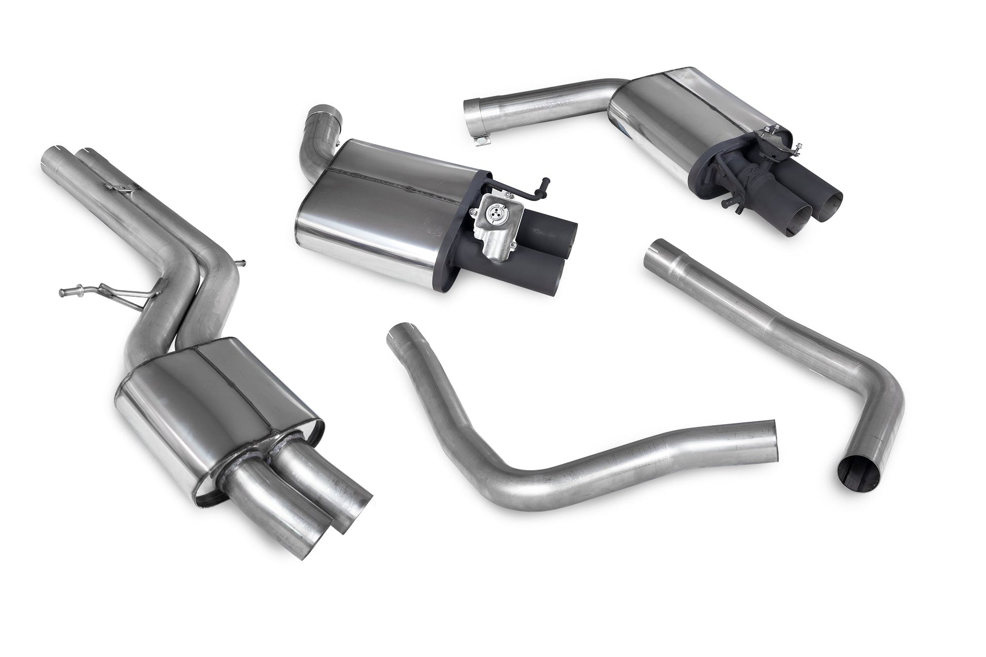 Scorpion SAU087 Audi Resonated Half System (RS6 Avant C7 / RSC7 C7) | ML Performance US US