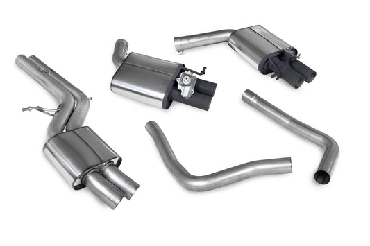 Scorpion SAU087 Audi Resonated Half System (RS6 Avant C7 / RSC7 C7) | ML Performance US US