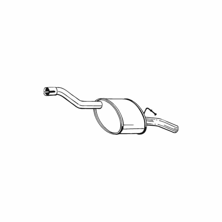 Bosal 154-607 Rear Silencer for Ford Focus