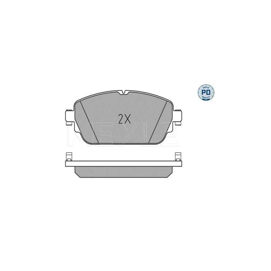 Meyle 025 220 3219/Pd Brake Pad Set