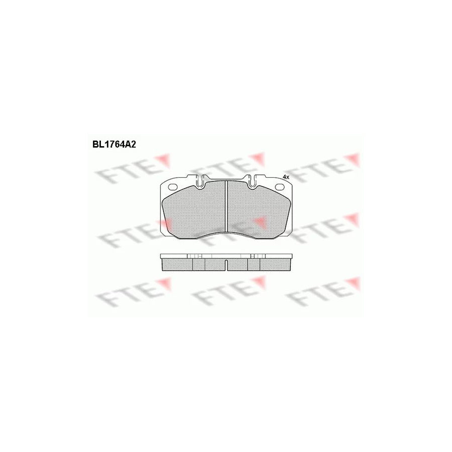 FTE Bl1764A2 Brake Pad Set