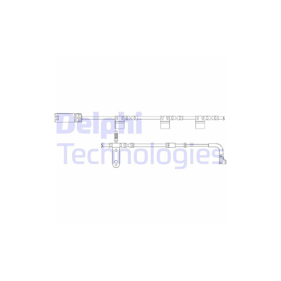 Delphi Lz0233 Warning Contact Set, Brake Pad Wear