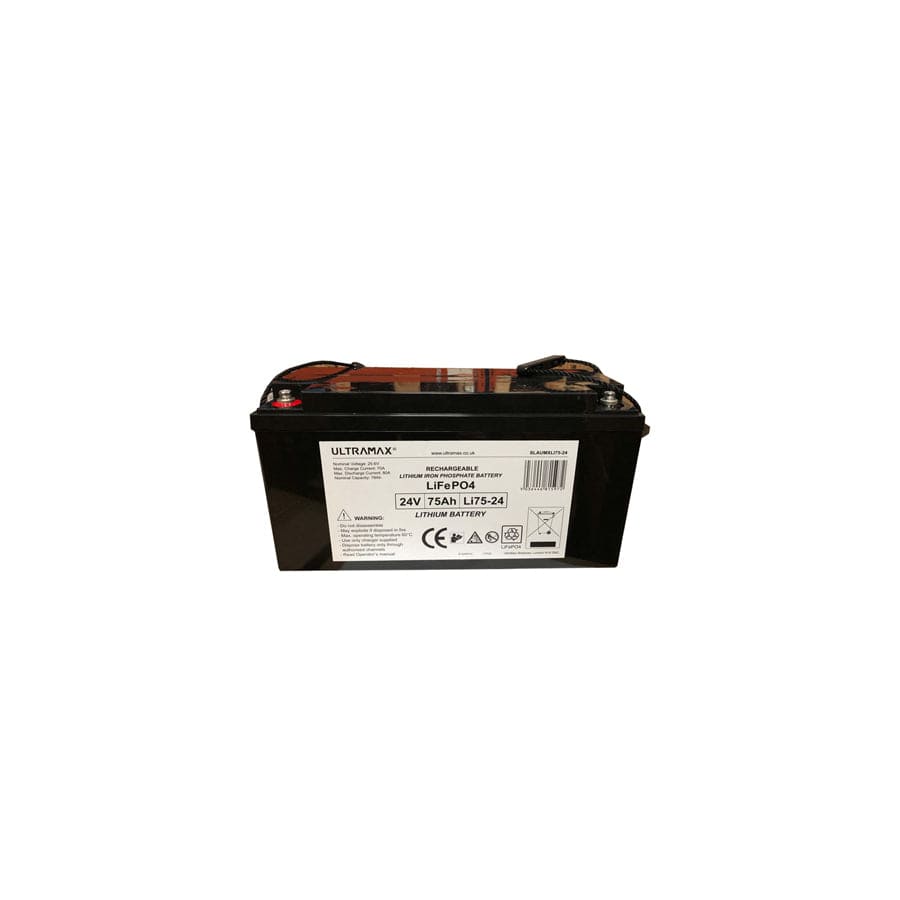 Ultramax Lithium 75AMP LiFePO4 Battery | ML Performance Battery and Electrical Accessories