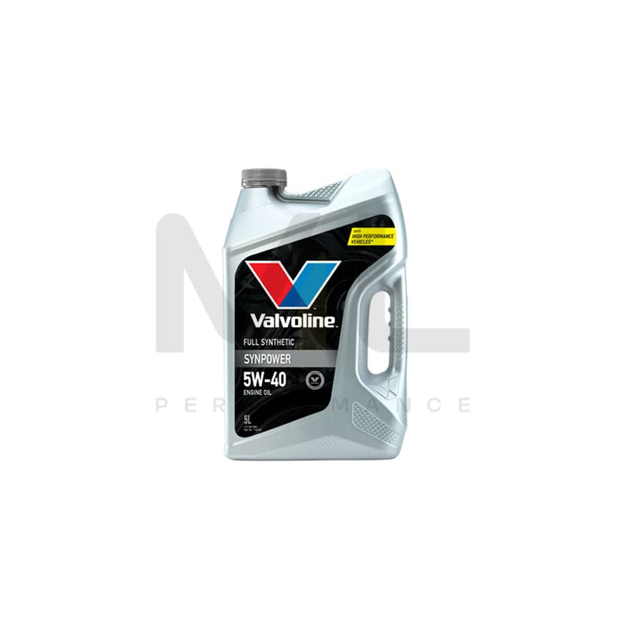 Valvoline SynPower 5w-40 Fully Synthetic Engine Oil 5l