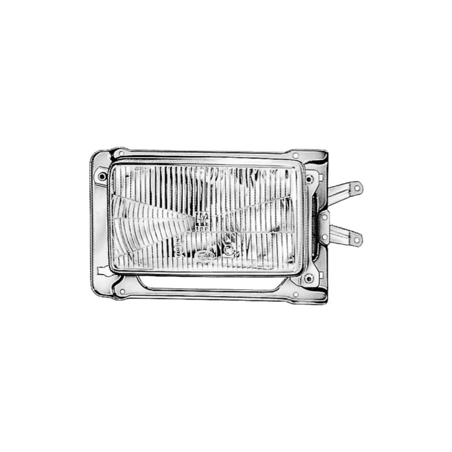 Hella 1AF 003 730-151 Headlight For VW Santana Saloon (32B)