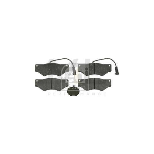 Febi Bilstein 16599 Brake Pad Set For Iveco Daily Front Axle, Incl. Wear Warning Contact