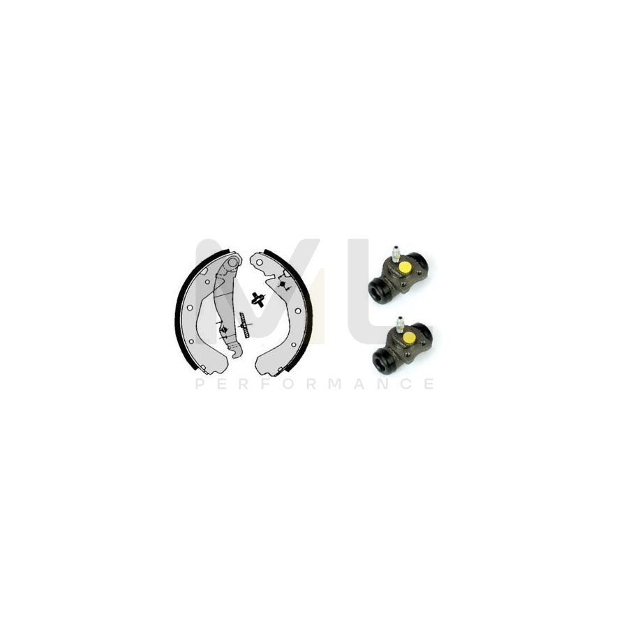 BREMBO STANDARD KIT H 59 028 Brake Shoe Set Ø: 200mm | ML Performance Car Parts