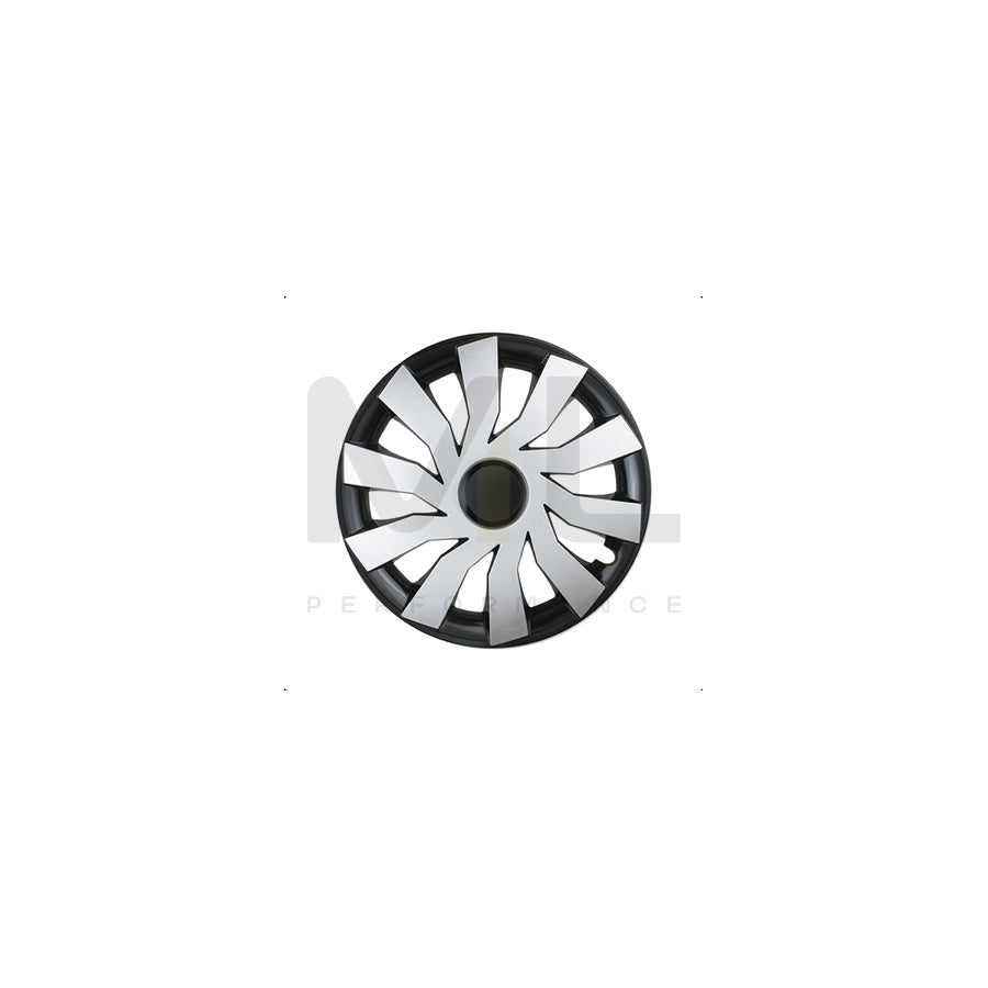 LEOPLAST HILL CZ SR 16 Wheel trims 16 Inch Black/Silver