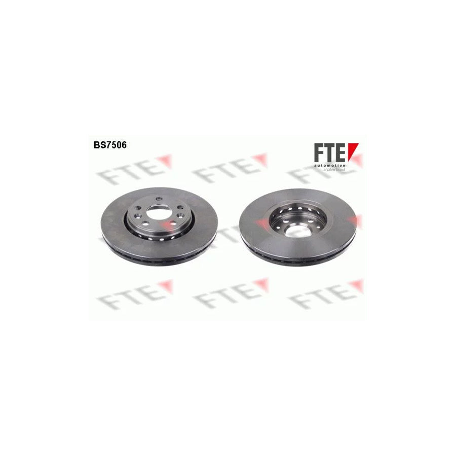 FTE 9071033 Brake Disc Suitable for Mercedes-Benz Citan