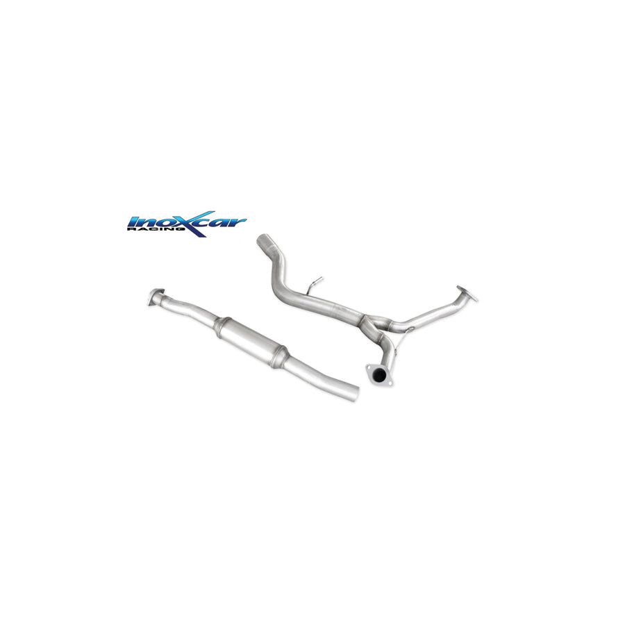 InoXcar ITSU.37S Subaru Impreza Central Pipe with Silencer