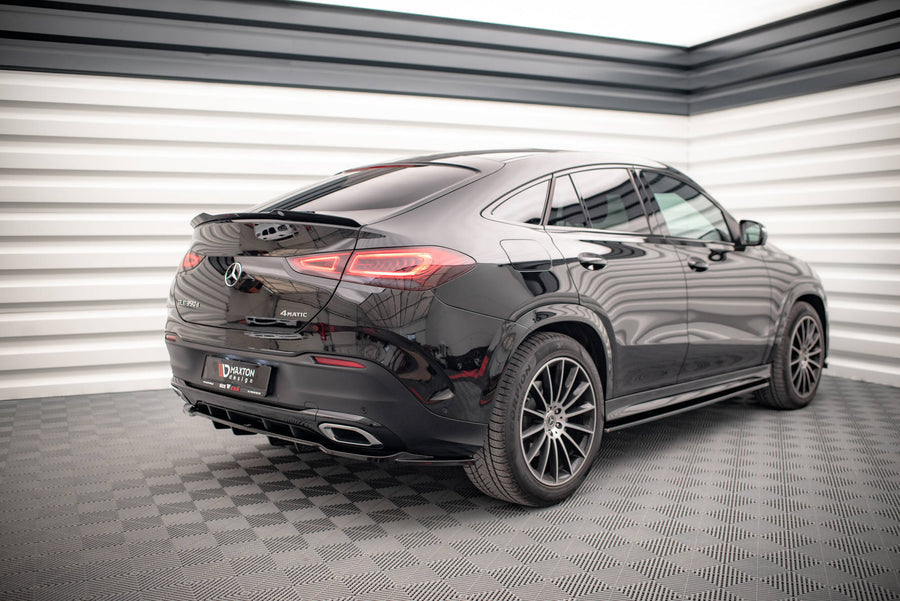 Maxton Design Mercedes Benz GLE Coupe AMG-Line C167 Central Rear Splitter (with Vertical Bars)