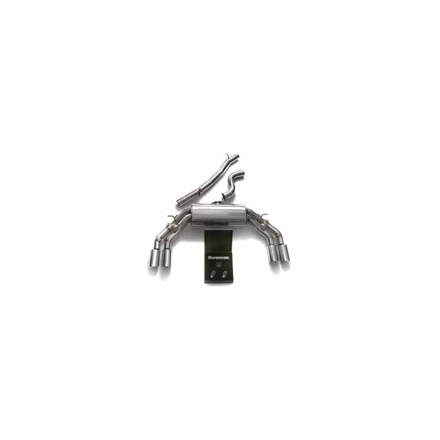 Armytrix AU8SS-QS11C Valvetronic Exhaust System Audi TTS Quattro MK3 8S 2.0 TFSI 2015-2021 with  Quad Chrome 3.5"