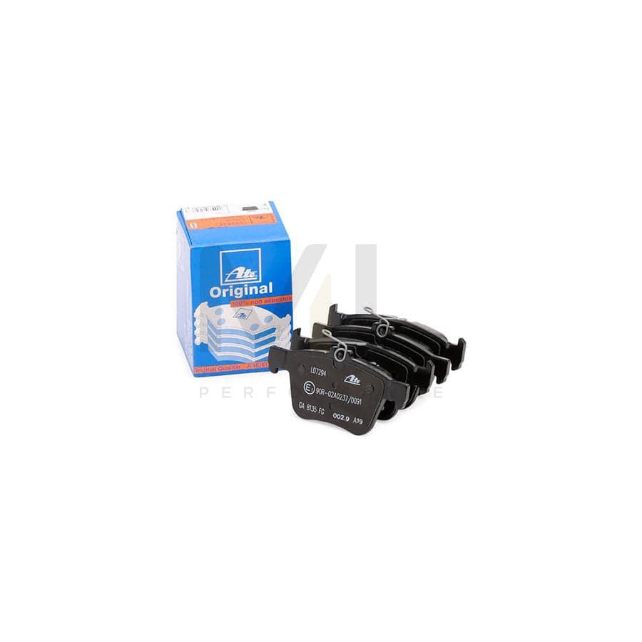ATE Ceramic 13.0470-7294.2 Brake pad set excl. wear warning contact, not prepared for wear indicator