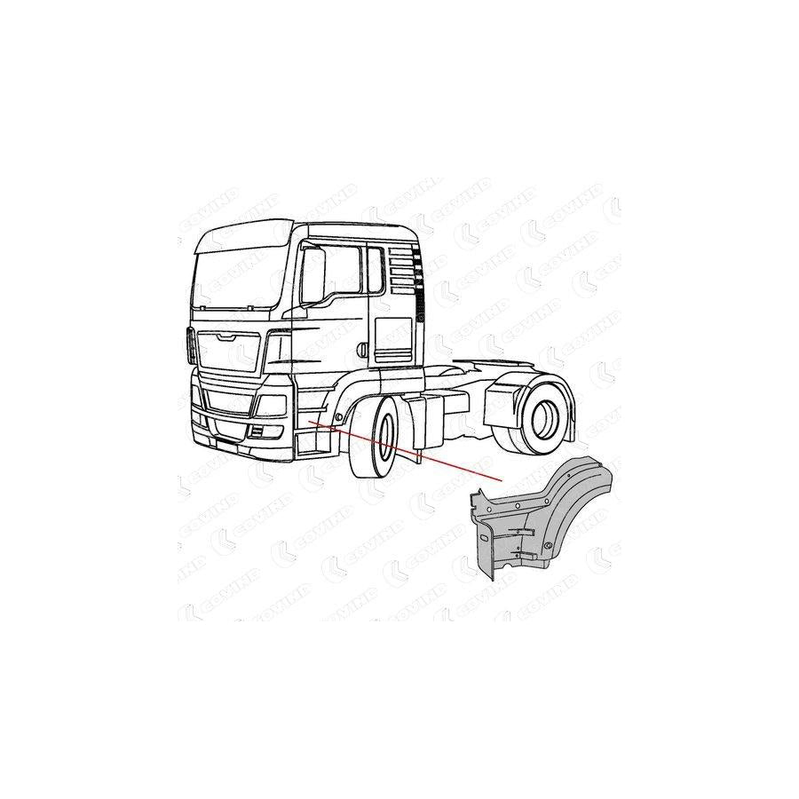 Covind Tgs/199 Rocker Panel